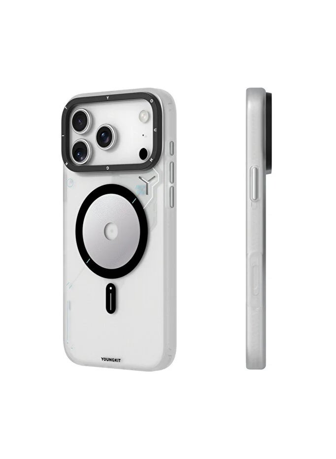 YOUNG KIT Youngkit Spy Series Magnetic Type For iPhone 17 Pro Max - Transparent - Image 3